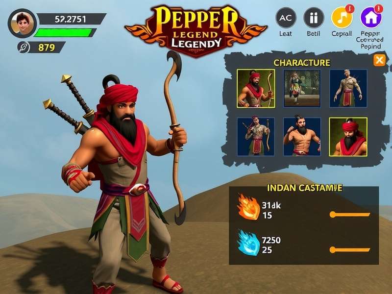 Pepper Legend Legendary Character Customization